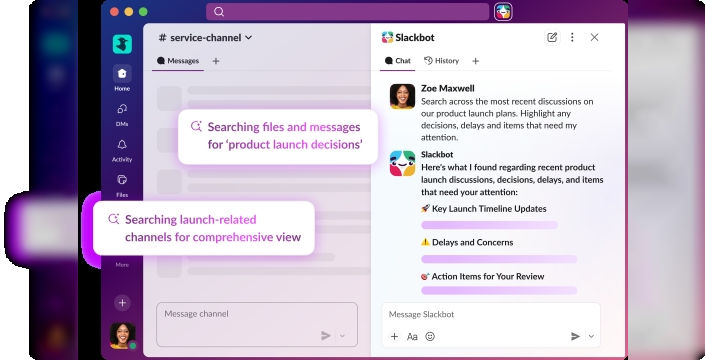 Slackbot artık bir yapay zeka asistanı: ChatGPT gibi viral olmayı hedefliyor