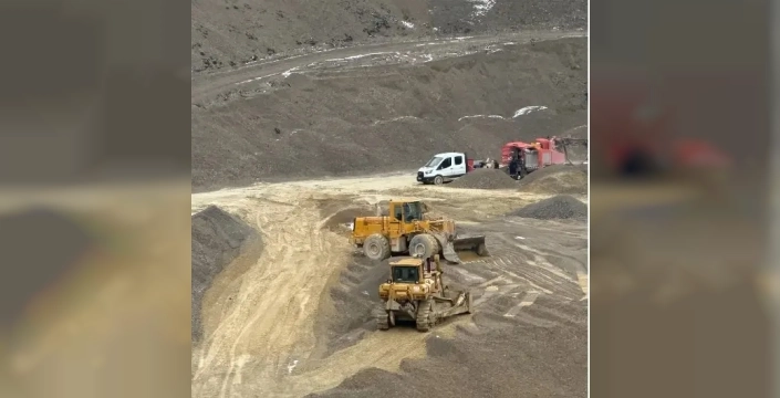 Taş ocağında dehşet: Kamyon devrildi, şoför hayatını kaybetti