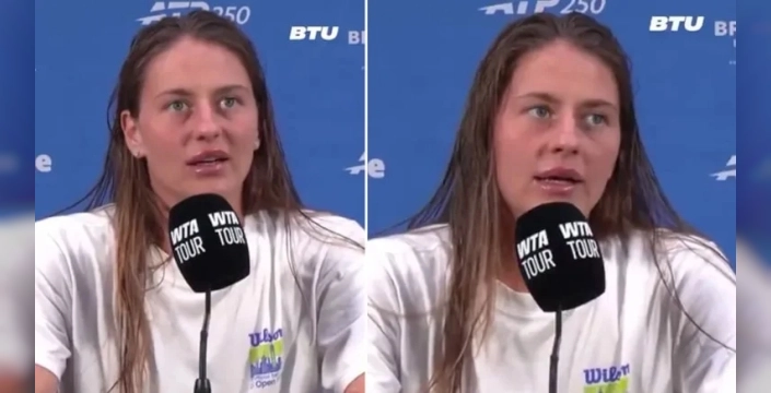 Tenisçi Kostyuk'tan Savaş Sorusu Üzerine Şok Tepki: