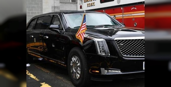 Trump'ın konvoyunda gizemli rota değişikliği: Şüpheli cisim tespit edildi