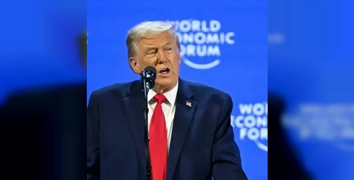 Trump'tan Davos'ta şok açıklamalar: 'ABD dışında kimse Grönland'ı koruyamaz' diyerek işgal sinyalini yineledi