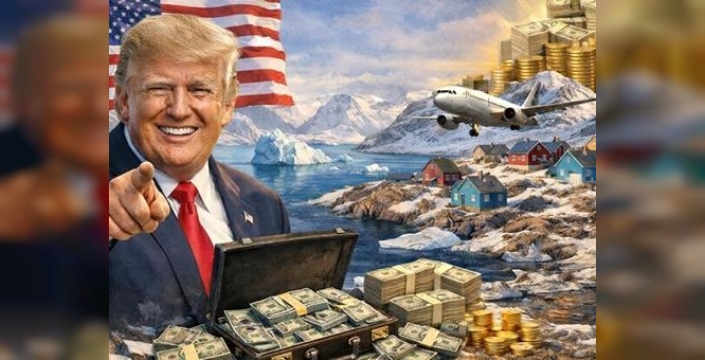 Trump'tan Grönland'a şok teklif: Kişi başı 1 milyon dolar!