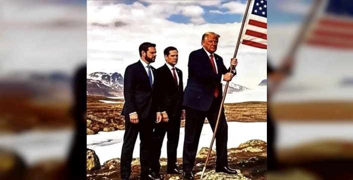 Trump'tan Grönland paylaşımı: Sosyal medyada yankı buldu