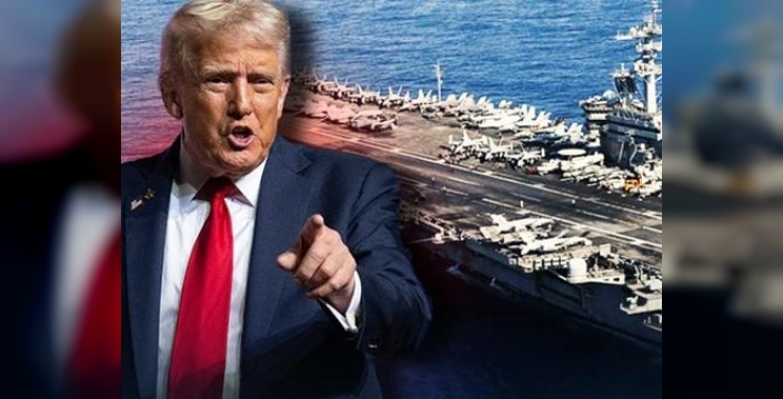 Trump'tan İran'a sert mesaj: Büyük bir donanma yola çıktı