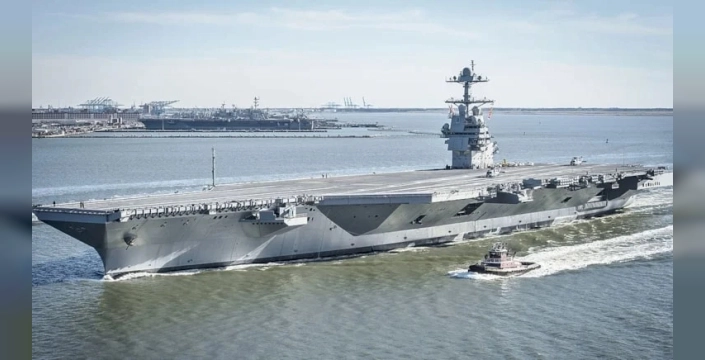 USS Gerald R. Ford'un tuvalet sorunu, teknolojinin sınırlarını zorluyor