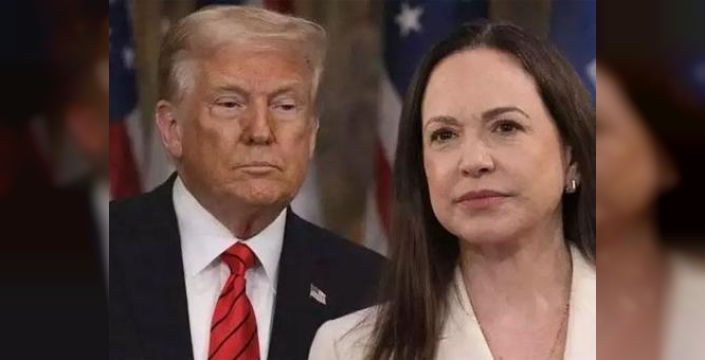 Venezuelalı muhalif lider Machado, Nobel Barış Ödülü'nü Trump'a sunduğunu açıkladı