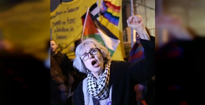 Atina'da Eurovision finali, İsrail'in katılımına yönelik protestolara sahne oldu