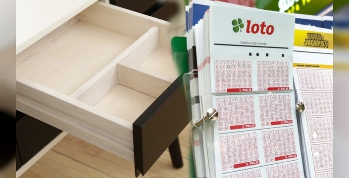 Çekmeceyi temizlerken hayatı değişti: Bir loto bileti onu milyoner yaptı!