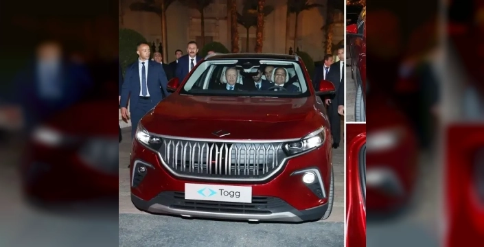 Erdoğan'dan Sisi'ye sürpriz hediye: Yerli otomobil Togg