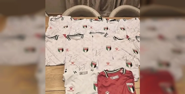 Guardiola, Filistinli ampute futbolculara destek verdi