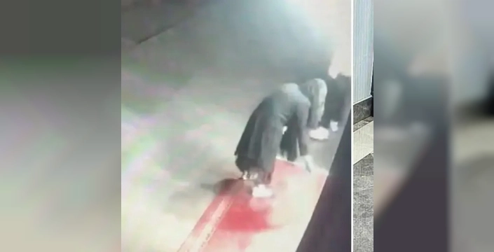 Kayseri'de 'büyü' paniği: Apartman girişine dökülen gizemli maddeler şoke etti