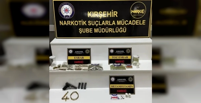 Kırşehir'de uyuşturucu operasyonu: 119 gram maddeyle bir kişi tutuklandı