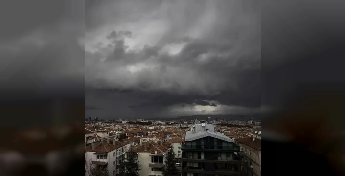 Meteorolojiden Ankara'ya fırtına uyarısı: Dikkatli olun