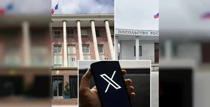 Rusya ve Fransa'nın Ankara büyükelçilikleri sosyal medyada çatıştı