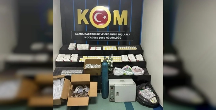 Sağlık Kabininde Gizlenen Sır: 8 Bin 180 İlaç ve 5 Tıbbi Cihaz Ele Geçirildi, Bir Kişi Tutuklandı