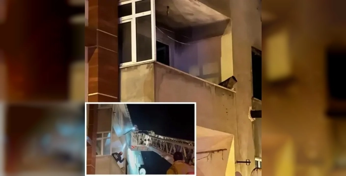 Sancaktepe'de 3 katlı binada yangın paniği: 1 yaralı hastaneye kaldırıldı
