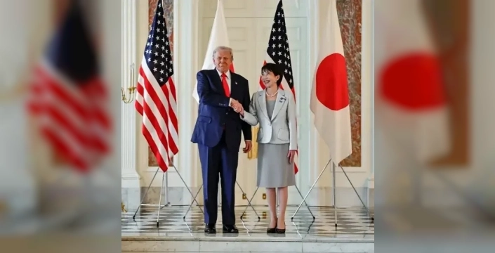 Trump'tan Japonya Başbakanı Takaichi'ye tarihi zafer için tebrik mesajı
