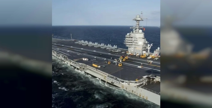ABD, Gerald Ford uçak gemisini Hırvatistan'a yönlendirdi
