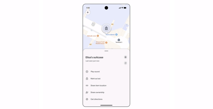 Android kullanıcıları kayıp valizlerini bulmak için havayollarıyla konum paylaşabilecek
