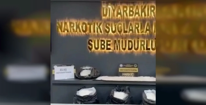Diyarbakır'da tırda 81 kilogram sentetik uyuşturucu ele geçirildi, sürücü tutuklandı