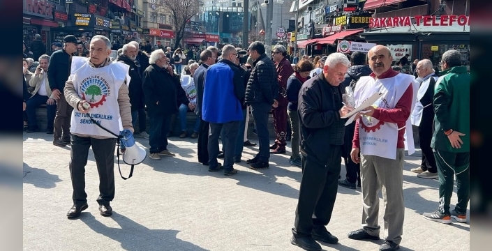 Emeklilerin çığlığı: Ankara'da imza kampanyası başladı