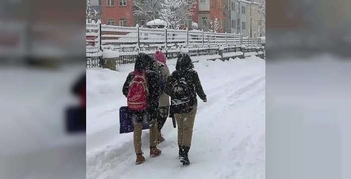 Hakkari'de kar tatili: Okullar yarın kapalı
