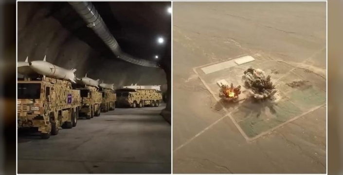 İran'ın gizli gücü: Yerin 500 metre altında saklı 'füze şehirleri'!