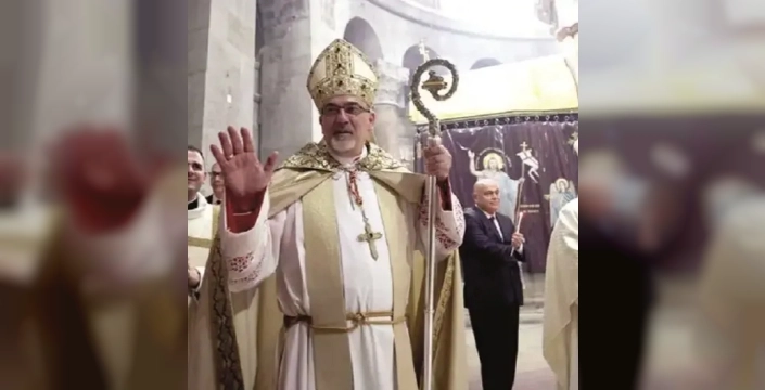 İşgalci İsrail'den Hristiyanlara Darbe: Kudüs'te Tarihi Ayin Engellendi