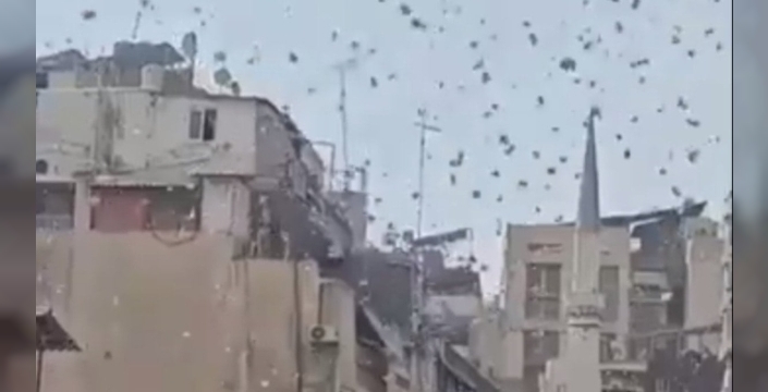 İsrail'den Lübnan'a şok: Gökyüzünden 'Hizbullah'ı silahsızlandırın' bildirisi!