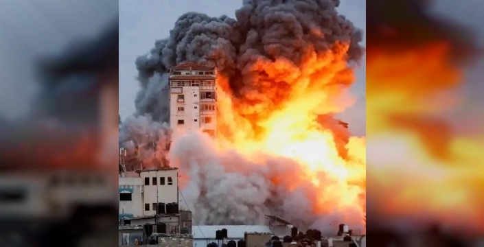 İsrail'in Gazze'deki hava saldırılarında 12 Filistinli hayatını kaybetti