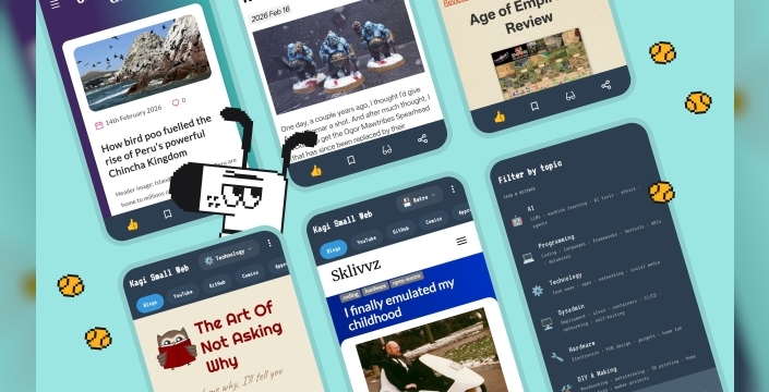 Kagi, insan yapımı interneti mobil cihazlara taşıyor
