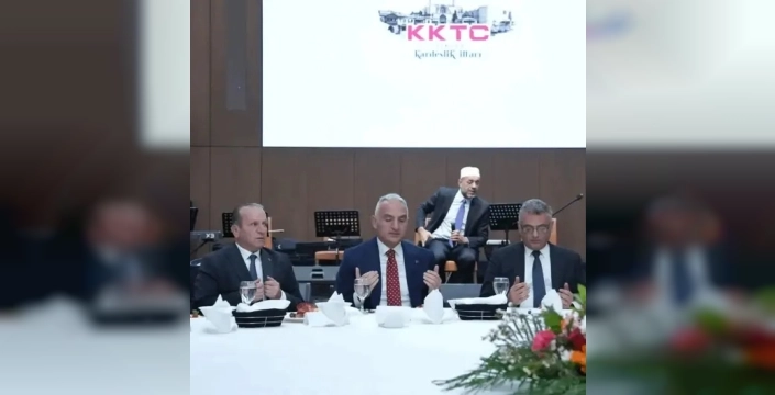 KKTC'de kardeşlik iftarı: Türkiye ve Kuzey Kıbrıs aynı sofrada buluştu