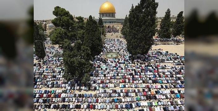 Mescid-i Aksa'da ramazanın son cumasında ibadete izin verilmedi