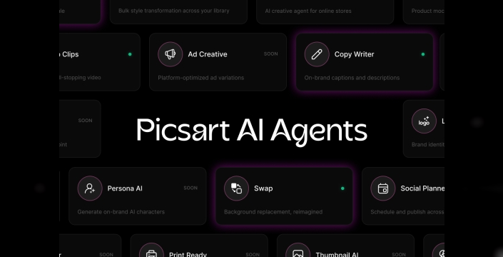 Picsart, yapay zeka asistanlarını 'işe alabileceğiniz' bir pazar yeri başlattı