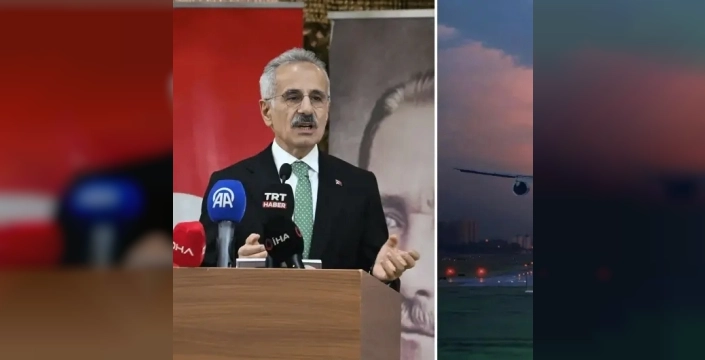 Ulaştırma Bakanı Uraloğlu: Orta Doğu'daki riskler nedeniyle uçuş iptalleri uzatıldı