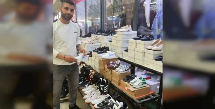 Ayakkabı Mağazasına Şok Baskın: 50 Bin Liralık Vurgun Kamerada!