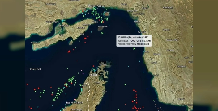 Hürmüz Boğazı'nda Gemi Trafiği Daraldı: Gemiler 'Yiyecek' İbaresini Kullanıyor