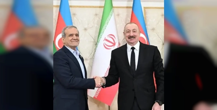 İran Cumhurbaşkanı Pezeşkiyan'dan Aliyev'e teşekkür:
