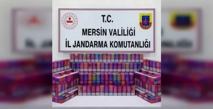 Mersin'de gümrük kaçağı 650 elektronik sigara ele geçirildi