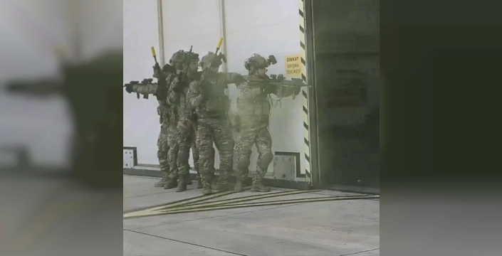 MSB'den nefes kesen tatbikat görüntüleri: Sızdılar, indiler, teröristleri etkisiz hale getirdiler