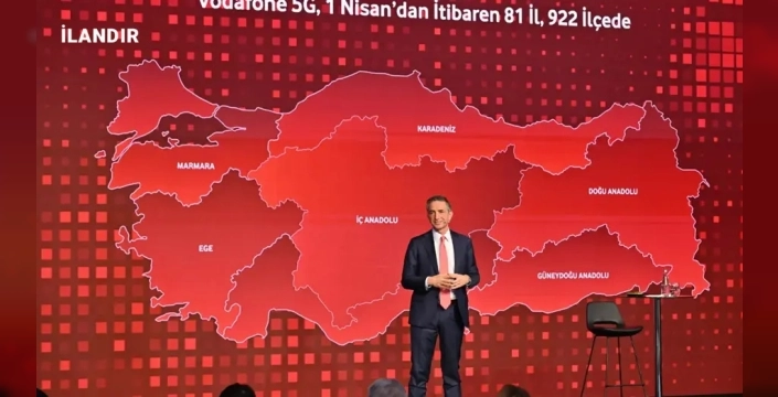 Vodafone'dan dev 5G hamlesi: 1 Nisan'da 81 ilde aynı anda!